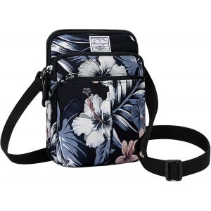RFCBC-Petit Sac Bandouliere Femme Léger Sac Ceinture de Taille pour Téléphone Multicolore Sac Banane avec Sangle Interchangeable pour Homme Femme Jogging Vélo Sport Voyage - Neuf