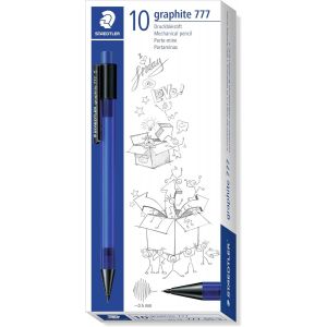 Meimie-,Porte-Mine Graphite Pour L'écriture,Mine De Taille 0,5mm B,Gomme Extra-Large,Lot De 10 Porte-Mines,777 05-3 - Neuf