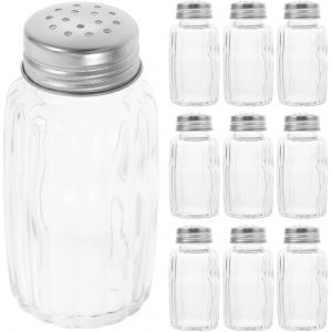 Lot De 10 Salières Et Poivrières Pour La Cuisine S Et Légères Pour Différentes Épices Dosage Précis Sans Gaspillage - Neuf