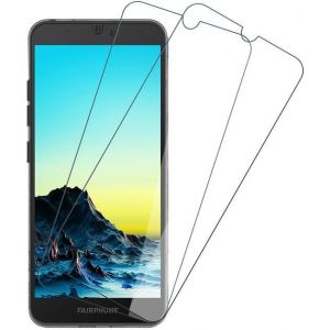 SJZG-Lot De 2 Films De Protection D'&Eacute;cran Pour Fairphone 3 En Verre Blind&eacute; Fairphone 3 (Duret&eacute; 9H) (Film De Protection D'&Eacute;cran Hd) (Ultra Transparent) (Anti-Bulles) (Anti-Rayures) - Neuf