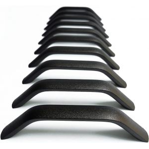 Entraxe 96mm¿10X Poignées et boutons de tiroir de la Cuisine Armoire Porte Poignées de Placard Tiroir Chambre Meubles Tirer¿Procédé de Sablage - Neuf