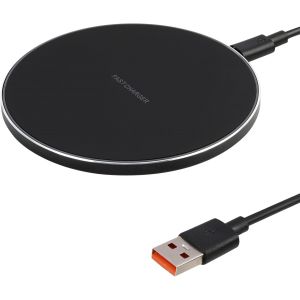 35w Fast Wireless Charger,Qi Compatible Usb-C Wireless Charger Station,For Iphone 16 15 14 13 12,Airpods Pro 2 3 4,Samsung Galaxy S24 S23 S22 S21,Wireless Charger Portable - Neuf