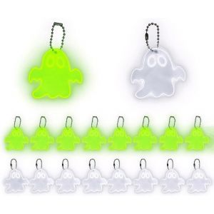 Acdsgd-30 Pcs Pendentifs R&eacute;flecteurs De S&eacute;curit&eacute;, Pendentifs R&eacute;fl&eacute;chissants, Pendentif R&eacute;fl&eacute;chissant R&eacute;flecteur &Eacute;tanche Brassard Securite Pour Cartable Sac &Agrave; Dos Jogging V&ecirc;tements - Neuf