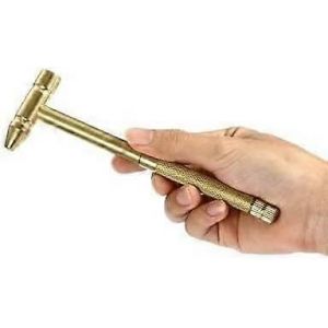 Le mini-outil miniature 6-en-1 en cuivre est idéal pour manger dans l'horloger ou le bijoutier en noyer. (Doré) - Neuf