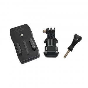 Pince de Fixation pour caméra d'action rotative sur Sac à Dos - Pince de Rotation à 360 degrés, pour GoPro Hero 9, 8, 7, Insta360, DJI Osmo Action et Autres caméras d'action, 1 Jeu - Neuf