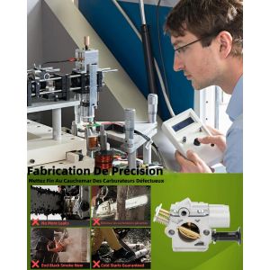 Carburateur pour Tronconneuse Stihl MS291 MS261 avec Filtre a Air et Kit de Reglage - Neuf