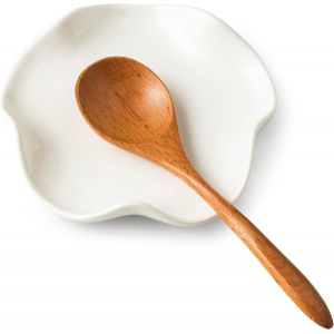 Mevronisshop-Repose Cuill&egrave;re Cuisine En C&eacute;ramique,Support Pour Ustensiles De Cuisine,Porte-Cuill&egrave;re Pour Spatules,Pinces,Cuill&egrave;res &Agrave; Caf&eacute; Ou Ustensiles,Cuisini&egrave;re Et Comptoir,Lavable Au Lave-Vaissell - Neuf