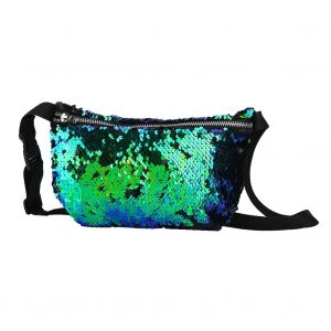 Sac a bandouliere simple a paillettes tendance pour femme, ideal pour les soirees, les clubs ou les voyages - Neuf