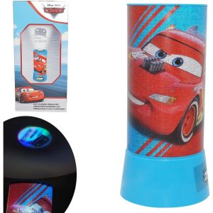 Bnhgc-Lampe Avec Projecteur Cars Disney Veilleuse 2 En 1 Avec Lumières Led Colorées Fonctionne À Piles - Neuf
