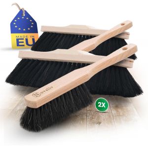 Horse hair hand broom,Wood,Besen+Zimmerbesen - Neuf