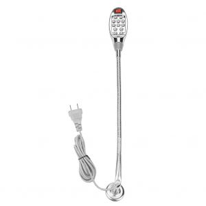Lampe de travail LED pour machine a coudre 1 W, base magnetique reglable, lampe de table, prise americaine 110 V-240 V - Neuf