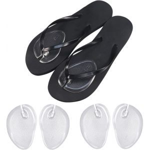 Paires De Coussinets Antid&eacute;rapants En Gel De Silicone Pour Sandales, Semelles Antid&eacute;rapantes, Semelles De Chaussures - Neuf