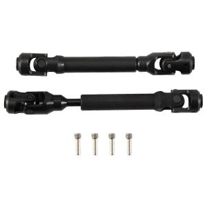 2Pcs arbre de transmission pour empattement 313mm axial SCX10 & SCX10 II 1/10 voiture RC - Neuf