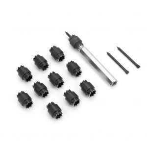 3/8 '' HSS Double Face Rotary Spot Weld Cutter Drill Remover Kit d'outils - 13pcs - Neuf