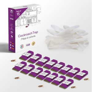 Pi&iquest;&iquest;ges &iquest;&iquest; Cafards | Pack Complet | Anti cafard Professionnel | R&iquest;&iquest;pulsif sans Insecticide pi&iquest;&iquest;ge Collant | 100% Naturel Anti blattes et Fourmis (15) - Neuf