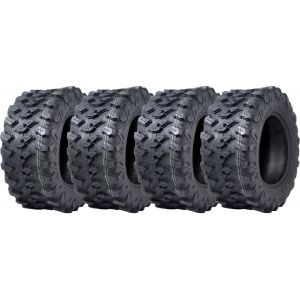 27x11.00R14 ATV Tyres 275/60R14 OBOR Lynx 8ply Road Legal 61M 257kgs (Set of 4) - Neuf