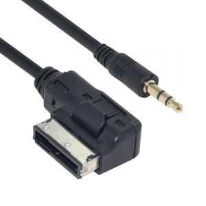 Ami &Agrave; 3,5 Mm Media En Ami Mdi &Agrave; St&eacute;r&eacute;o 3,5 Mm C&acirc;ble Adaptateur Aux Audio Pour Car 2014 A4 A6 Q5 Q7 - Neuf