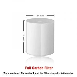 Pommeau De Douche Pour Petite Maison,Filtre Multi-Niveaux,Ensemble De Salle De Bain,Purification Universelle De L'Eau Et Élimination Du Chlore.Full Carbon Filter. - Neuf