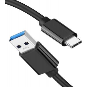Thef-Câble Usb C Vers Usb 3.1 Gen2 0.9 M (10 Gbit/S), Charge Rapide Avec Transfert De Données Rapide, Pour Samsung Galaxy Note 10, S9, S10, Ipad Pro 2018, Samsung T5, T7 Ssd Portable Et Plus Encore - Neuf