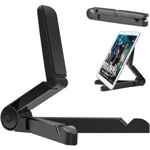 Support Tablette Bureau, R&eacute;glables Support Portable Porte Tablette Pour Ipad Samsung Galaxy Et Kindle Fire Tablettes, Support T&eacute;l&eacute;phone Bureau Pour Iphone 16 14 15 Pro Max - Neuf