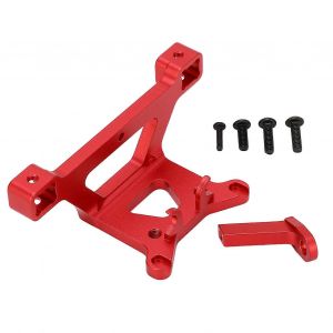 Support avant de voiture RC Support avant de remplacement en aluminium Si&egrave;ge pour Traxxas e Revo VXL pour Slash4WD pour Summit 1/16 RC Cars Rouge - Neuf