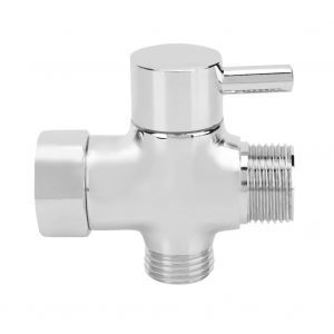 HJLIAN Adaptateur en T pour bidet de salle de bain, toilettes, 7/8"", inverseur, connecteur d'eau a trois voies pour usage domestique - Neuf