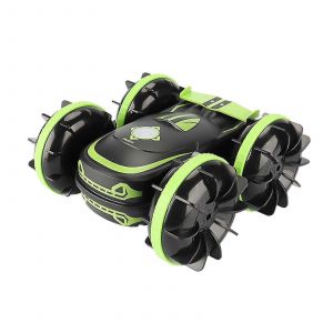 Remote Control Car Toy Road Remote Trucks Boys Toys Car Amphibious-electric Waterproof Road Toy For Children FQ-Vert - Neuf
