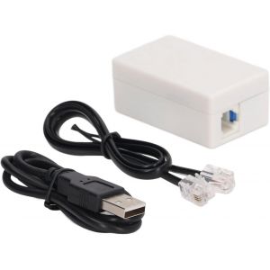 RJ11Interface Module D'acquisition de Données Audio Fixe Fixe Boîte D'enregistrement Enregistreur D'appels Téléphoniques Mode Premier Entré Premier Sorti - Neuf