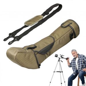 T&eacute;lescope Cas, lunette d'observation de Cas | Antichoc T&eacute;lescope Sac de Rangement en Nylon Multi-Usage Sac de transport avec Sangle R&eacute;glable pour 100 mm de Calibre - Neuf