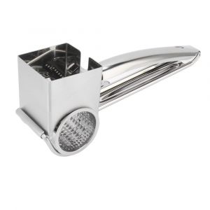 Râpe À Fromage Rotative Manuelle En Acier Inoxydable Antirouille Détachable Ob - Neuf