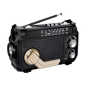 Radio FM AM SW, recepteur radio d'urgence a charge solaire, manivelle, Bluetooth 5.2, prise en charge TF, USB, Rand - Neuf