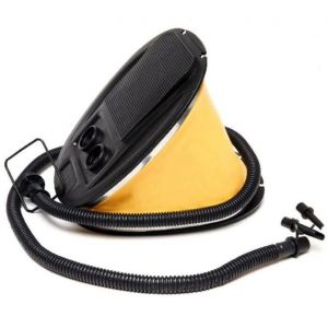 Pompe À Pied 3 L, Ballon Gonflable, Bouée De Natation, Pompe À Pied Pour Kayak, Jaune, 22,2 X 16 Cm - Neuf
