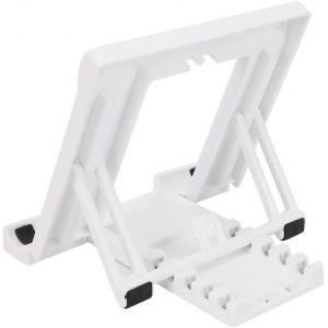 Kal-Support De Tablette, Support En Plastique À Cinq Vitesses Support De Téléphone Portable Réglable En Hauteur, Support De Bureau Pour Tablette De 7 À 11 Pouces, Avec Coussin En Caoutchouc Souple(Bl - Neuf
