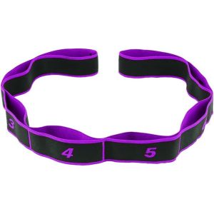 Bande Elastique Musculation,Bande &Eacute;lastique Fitness 8 Niveaux De Forces,Bande De R&eacute;sistance Bande Elastique Fitness,Bandes &Eacute;lastiques D'exercice D'entra&icirc;nement Sport Durable Pour Yoga,Violet - Neuf