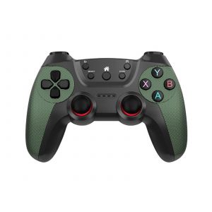 Manette De Jeu De Contrôleur Sans Fil 2.4g Pour Téléphones Mobiles Android / Pc / Ps3 - Vert - Neuf