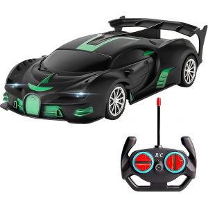 Kal-Voiture Télécommandée 1/32 Pour Enfants, 2.4 Ghz Drift Rc Car Avec Phare, Jouet Cadeau D'anniversaire Et De Noël - Neuf