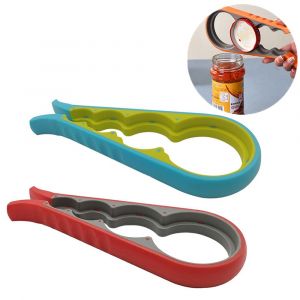 Ouvre-Boîte / Décapsuleur - Ouvre-Boîtes Et Bouteilles - Rouge Et Bleu - Neuf
