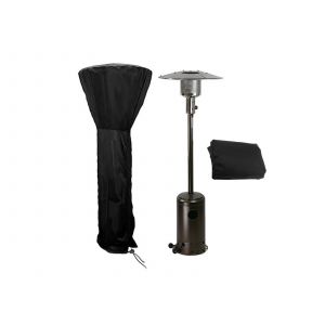 Housse imperm&eacute;able pour chauffage de terrasse sur pied avec fermeture &eacute;clair 221 x 85 x 48 cm - Neuf