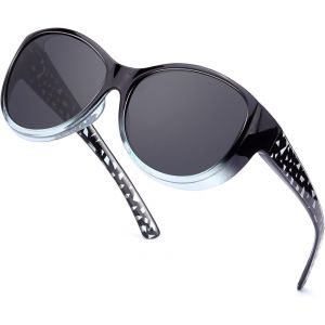 Surlunettes De Soleil Polarisées Pour Homme Femme, Sur Lunette De Soleil Enveloppantes Clip Solaire Pour Lunettes Protection Uv400 - Neuf