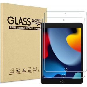 NAERYUT-Lot De 2 Protecteurs D'Écran Pour Ipad 6E Génération/Ipad 5E Génération/Ipad 9,7"" (2018/2017)/Ipad Pro 9,7 (2016)/Ipad Air/Ipad Air 2 D'Écran En Verre Trempé Dureté 9H (Protection D'Écran) - Neuf