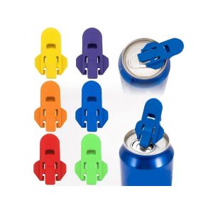 Lot De 6 Ouvre-Bo&icirc;tes Manuels Avec Prot&egrave;ge-Boissons Pour Une Utilisation Facile - Neuf