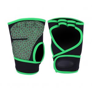 1 Paire De Gants De Sport Antiderapants Pour Halterophilie (Vert, L) - Neuf
