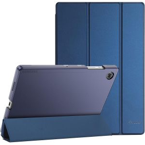 Loc-Coque Pour Galaxy Tab A8 10.5"" (Sm-X200 Sm-X205 Sm-X207) En 2021 2022, Étui Housse De Protection Anti-Chute, Rabat Magnétique Stable, Ultra Léger Et Classique- Marine - Neuf
