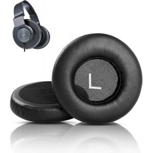 KAL-Coussinets De Remplacement Compatible Avec Akg K553 K552 K551 K550 Coussinets D'Oreille En Cuir Protéiné Plus Doux/Mousse À Mémoire De Forme - Neuf