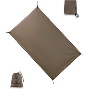 Spwa-Toile De Tente Camping Toile De Sol Pour Tente Multi-Usage Tapis De Tente Imperméable 2000 Mm Avec Sac De Transport Pour Camping Randonnée Et Pique-Nique 200 ¿ 120 Cm - Neuf