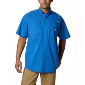 Columbia Men S Pfg Bonehead Short Sleeve Shirt- - Neuf