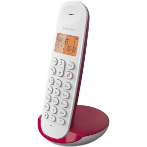 Iloa 150 T&eacute;l&eacute;phone Fixe Sans Fil Sans R&eacute;pondeur - Solo - T&eacute;l&eacute;phones Analogiques Et Dect - Framboise - Neuf