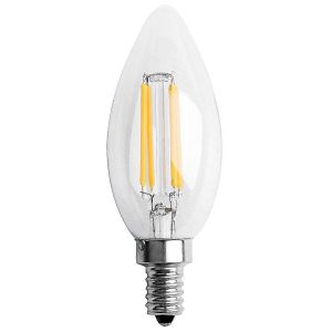 E12 4w Edison Bougie Flamme Filament Led Ampoule Lampe 10 * 3.5cm - Neuf