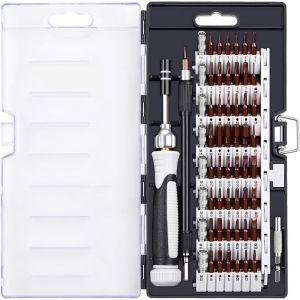 60 En 1 Magnétique Kit De Tournevis De Précision [S2 Mise À Jour], Tournevis, Outils De Réparation, Multifonction Jeu De Tournevis Pour Téléphone/Console De Jeu/Lunettes/Ordinateur - Neuf