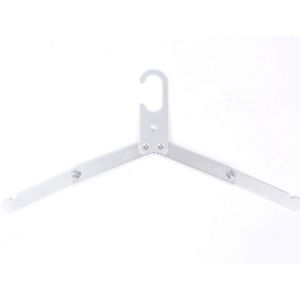 L'Argent De Voyage Cintre Cintre En Alliage D'Aluminium Portable Grille De Séchage Des Ménages Pliable Cintre Économiser De L'Espace - Neuf